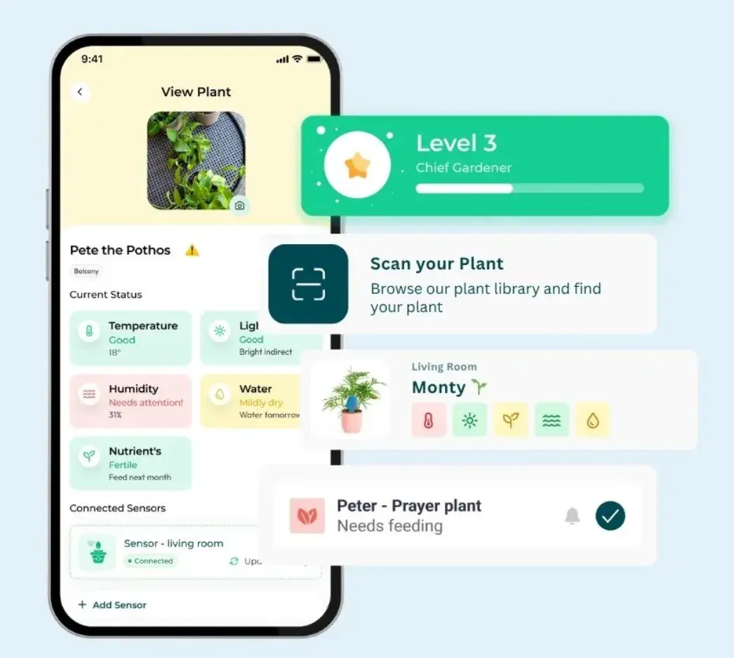 SmartyPlants website preview